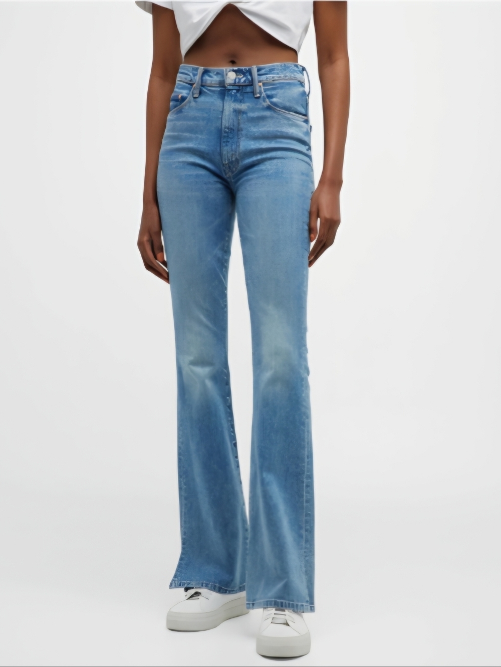 MOTHER High Waisted Weekender Heels Jeans
